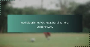 José Mourinho: Výchova, Raná kariéra, Osobní výzvy